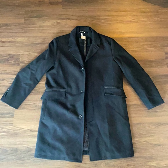 COLE HAAN Wool Blend Peacoat Jacket - Picture 1 of 7